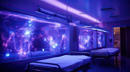 technology uv light hospital