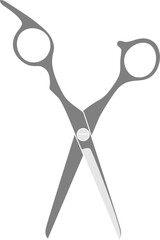 scissors, barber shop logo