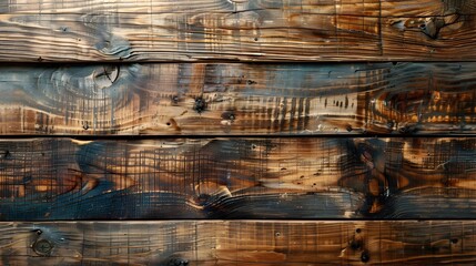 Rustic Brown Timber Texture - Aged Wood Detail with Grunge Patina
