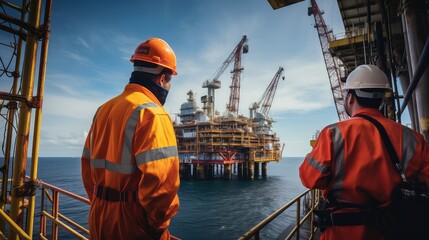 safety ocean oil rig