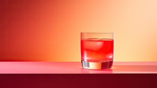 cocktail red to pink gradient