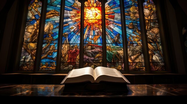 salvation bible and sun