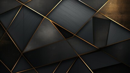 metallic dark gray geometric background