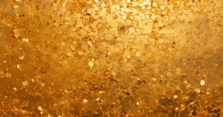 Golden Sparkle, Golden texture, Golden Sprinkle, Golden Glitter Stock image