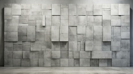 wall gray squares