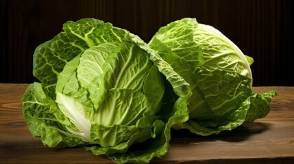 fresh cole cabbage vegetable - obrazy, fototapety, plakaty