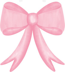 Pink Coquette ribbon bow