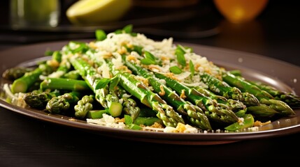 fiber nutrition asparagus green