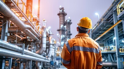 An Electrical Engineer Ensures Optimal Performance During a Routine Check at the Power Plant