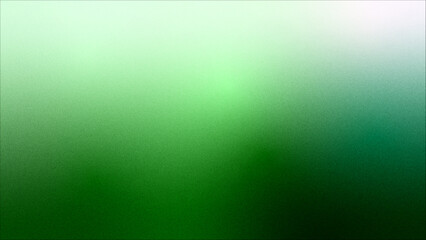 green abstract grainy gradient color background, illustration of green radial grain gradient background and wallpapers