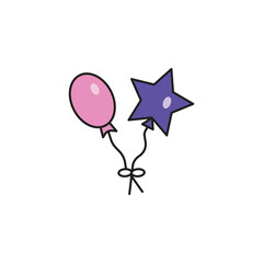 balloon vector type icon