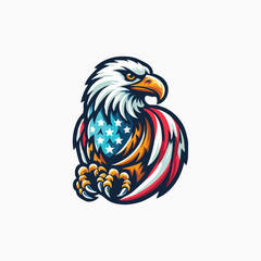 USA  Graphics t-shirt design vector file templete 