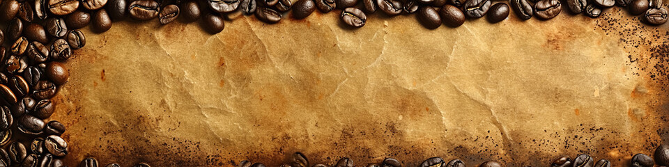 Coffee beans: Fragrant promise, roasted perfection, the heart of morning awakenings and productivity. - obrazy, fototapety, plakaty