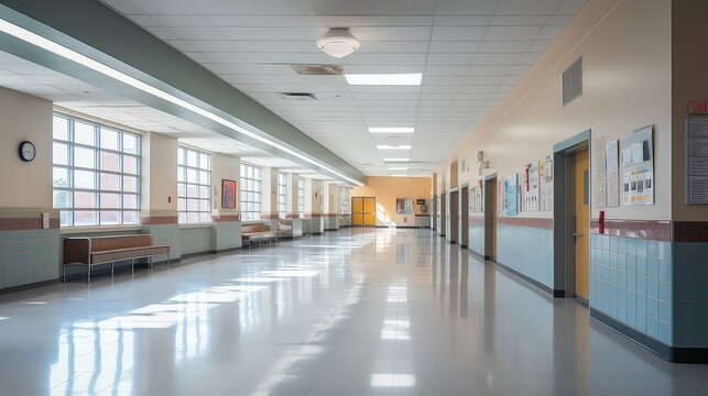 recessed school lighting