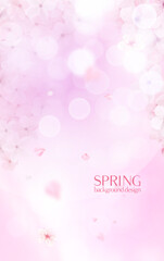 Fototapeta na wymiar Spring season style background design.