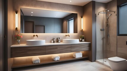 photo of Smart Washroom With Elegance.