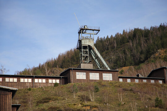 Rammelsberg Visitor Mine Museum - Goslar, Harz mountains, Germany, March 29 2024