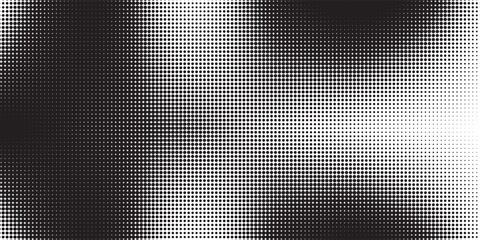 Halftone wave background. Curved gradient texture or pattern. eps 10