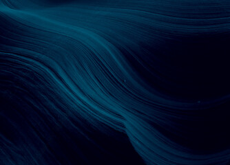Dark Lagoon Blue Shiny Glowing Effects Abstract background design