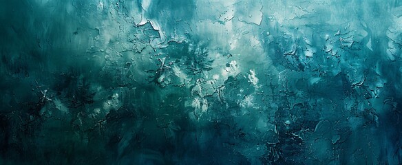 Abstract Ocean A Painterly Perspective Generative AI