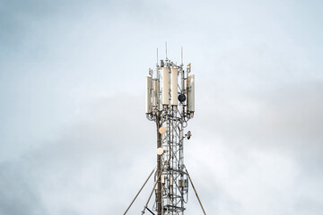 LTE 5G tower providing Communication and Connectivity