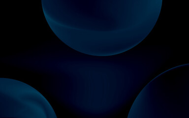 Dark Lagoon Blue Abstract Creative Background Design