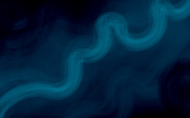 Dark Lagoon Blue Abstract Creative Background Design