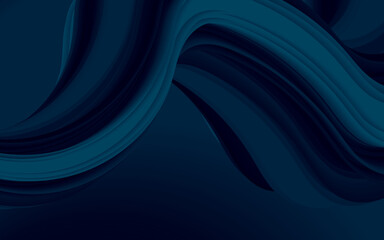 Dark Lagoon Blue Abstract Creative Background Design