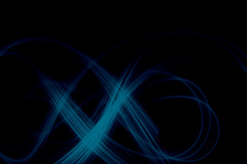 Dark Lagoon Blue Abstract Creative Background Design