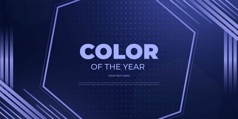 Color Year 2022 Abstract Business Background With Futuristic Shapes