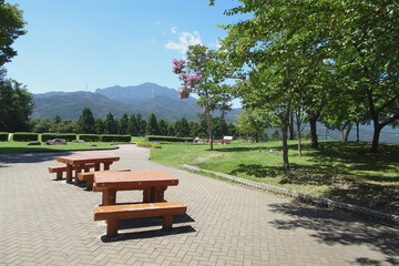 赤城高原サービスエリアの風景【関越自動車道】日本群馬県