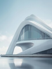 Architectural wonders and landmarks, iconic structures in minimalist style, capturing essence and form