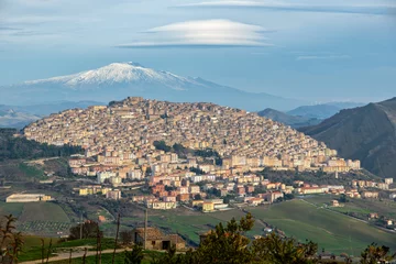 Foto auf Alu-Dibond Gangi (Palermo - Sicily) © Luca Bazzi