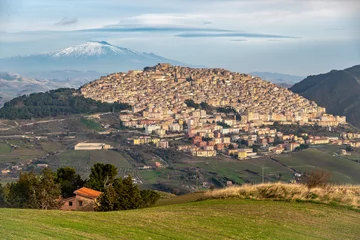 Foto op Plexiglas Gangi (Palermo - Sicily) © Luca Bazzi