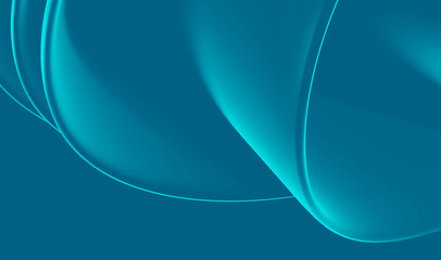 Hard Light Lagoon Blue Abstract Creative Background Design