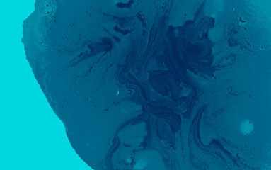 Hard Light Lagoon Blue Abstract Creative Background Design