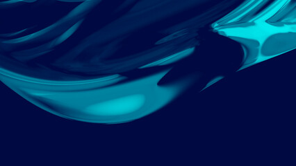 Hard Light Lagoon Blue Abstract Creative Background Design