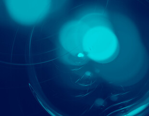 Hard Light Lagoon Blue Abstract 3d geometric background design