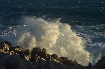 Méditerranée à Cap Martin, Alpes Maritimes, French Riviera