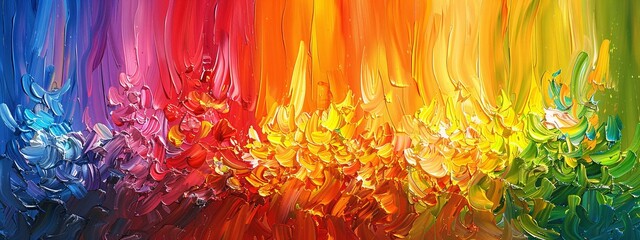 Vibrant Flames An Abstract Artwork Generative AI - obrazy, fototapety, plakaty