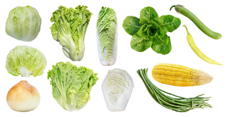 Collection set vegetable
