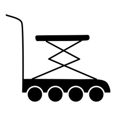 Premium download icon of pallet truck

