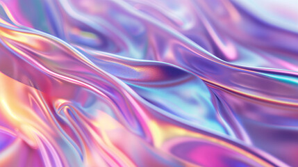 Trendy Iridiscent holographic texture abstract background