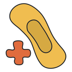 Premium download icon of sanitary napkin 

