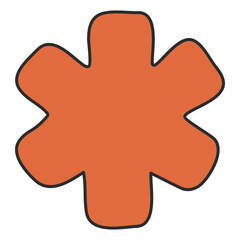 Trendy design icon of medical sign

