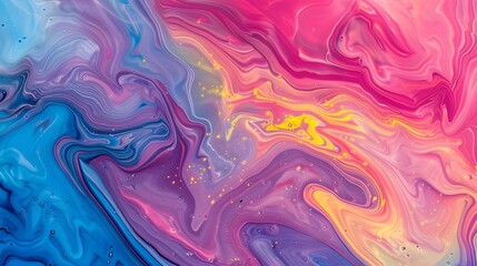 Abstract Colorful Background With waves a Liquid.