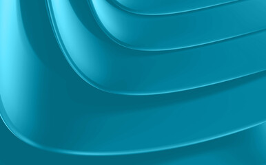 Lagoon Blue Abstract Creative Background Design