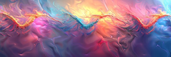 Vibrant Dreamscape A Journey Through the Colors of the Universe Generative AI