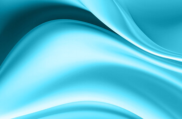 Lagoon Blue Abstract Creative Background Design
