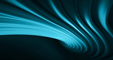 Lagoon Blue Abstract Creative Background Design